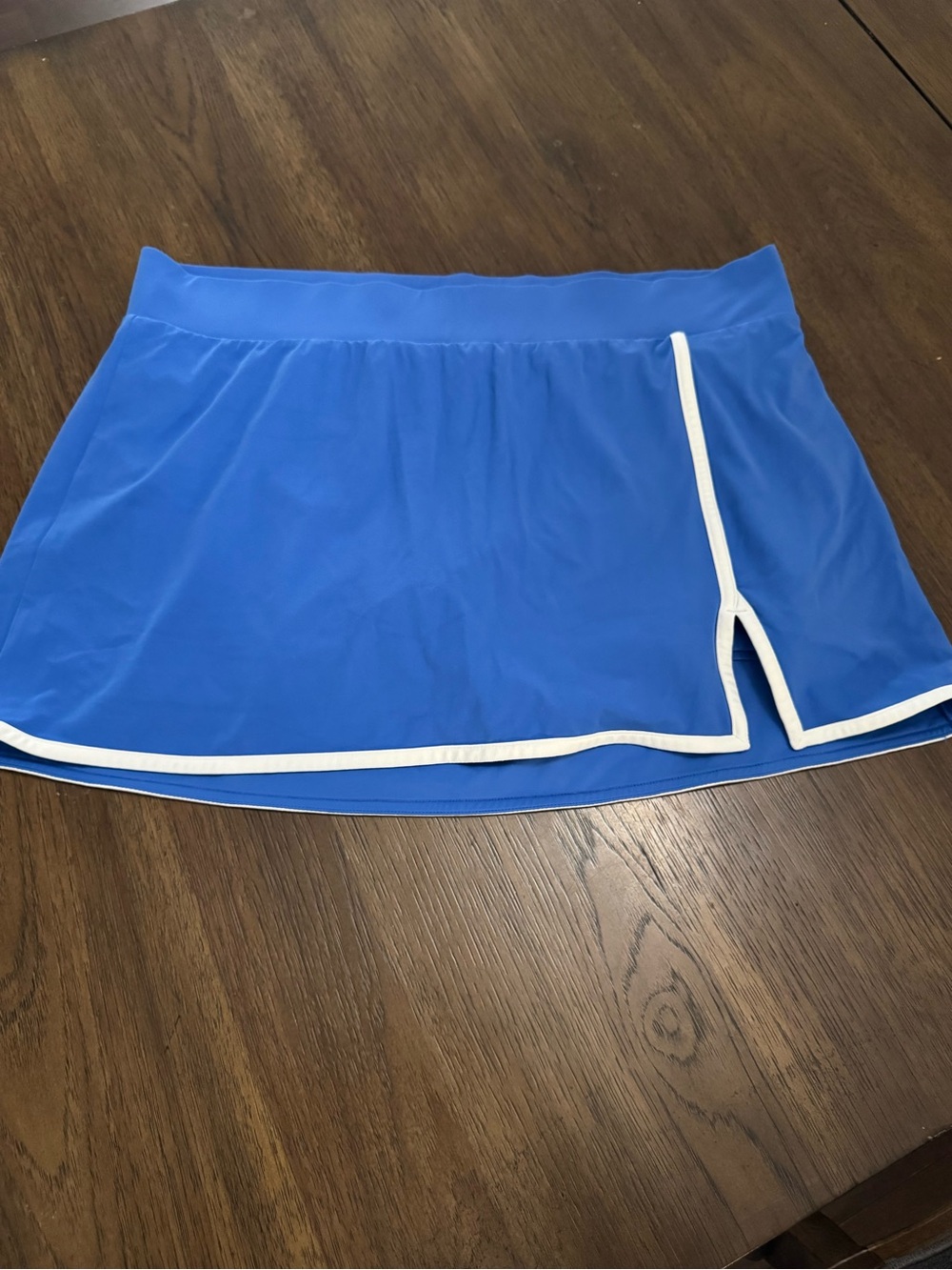 all in motion Blue Skort with White Trim